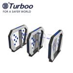 Commercial Building Swing Barrier Gate Access Control Turnstile