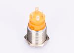 316l Stainless Steel Boat Marine Push Button Switch Power Symbol 19mm 20amp With