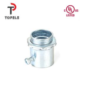 Quality Aluminum /Die Cast Zinc /Zinc-plated Steel EMT Connector UL 1/2&quot;-4&quot; Size wholesale
