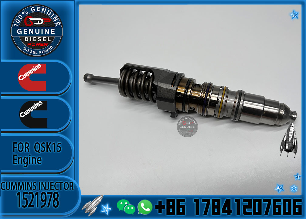 4954646 Genuine Diesel Engine Common Rail QSX15 Fuel Injector 4076963 4903028 570016 1521978