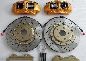 Quality JKGT6 Gold Front Wheel Caliper 6 Pot Brake Kit For 22in Wheel wholesale