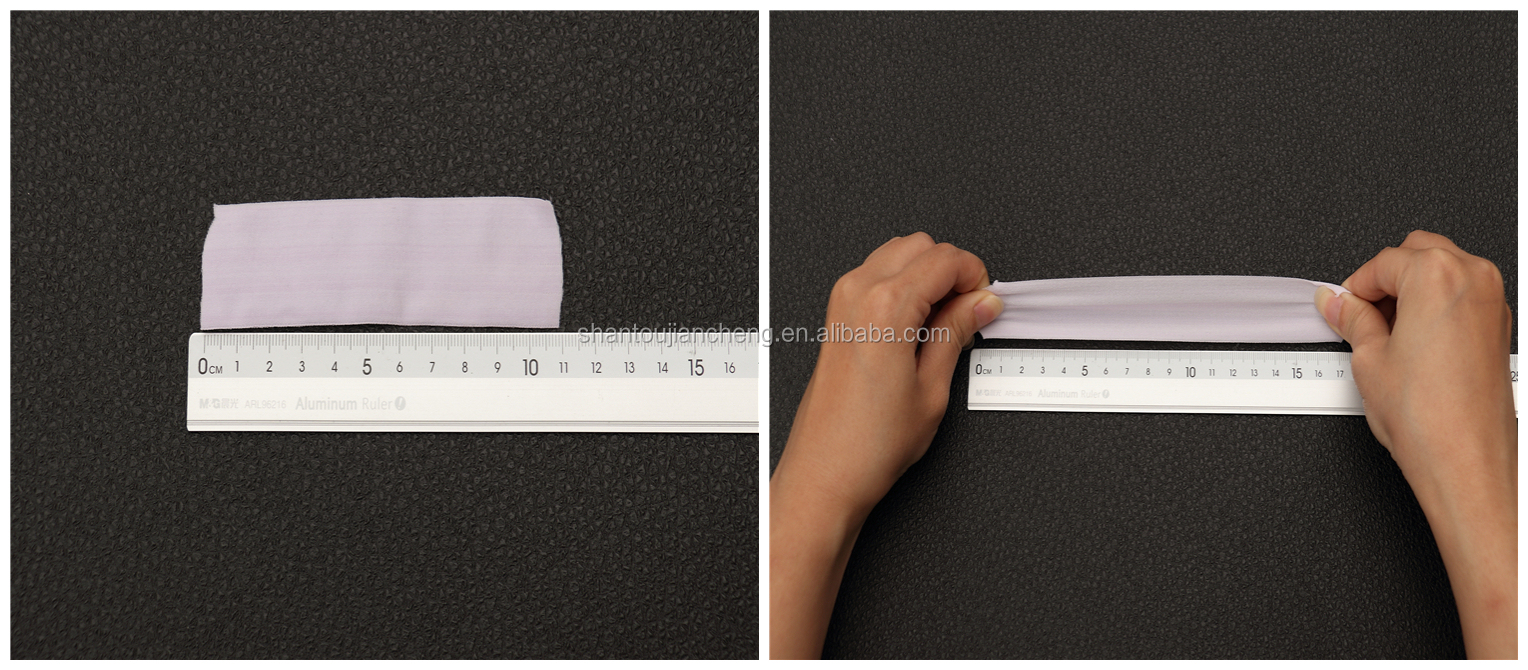 Folding Elastic 32mm Shoes Garment Spandex Nylon Polyester Webbing