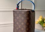 Monogram Printing Leather Chain Casual Handbags Shoulder Bags With Zipper