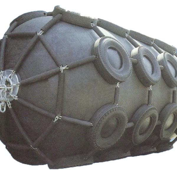 Flexibility Cylindrical Pneumatic Marine Fender / Airbag Rubber Fender With