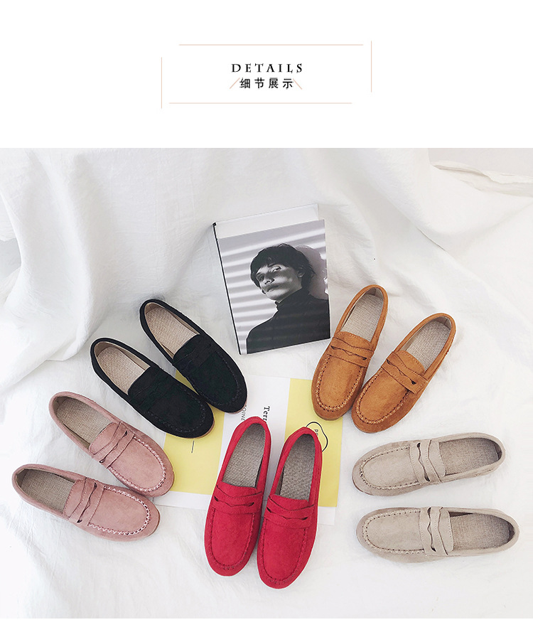 Soft Bottom Beef Tendon Breathable New Casual Fashion Flat Shoe For Woman