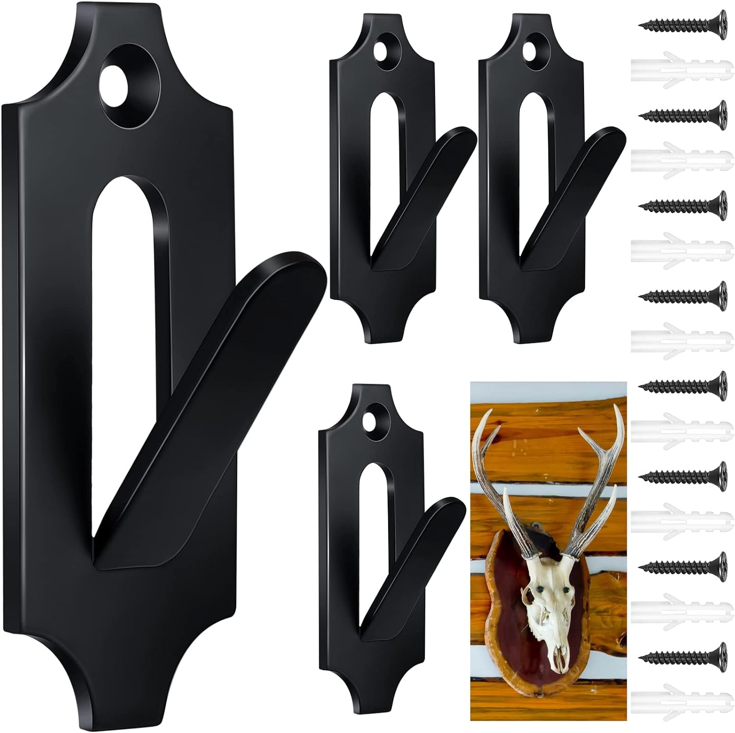 European Mount Skull Hanger Multifunctional Display Stand for Deer Mountain Skeleton