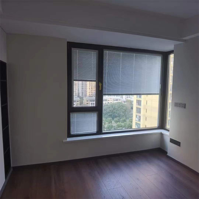 VERTICAL Minetal Aluminium Shutter Door Window Glazing Blind Window Curtain for Doors