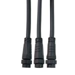 Self Locking Nylon Male Female Cable Connectors Waterproof For Floodlight Line
