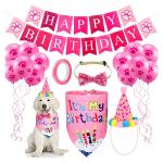 Dog's Birthday Party Supplies Pull Flag Hat and More Get Ready Celebrate