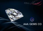 VVS1 Lab Diamond Asscher Cut Moissanite Colorless Polished Good