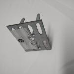 G300 Z275 Galvanised Steel Single Impaling Clips For Acoustic Panels