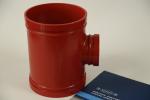 200 Degree Temperature Grooved Tee Fittings High Temperature / Connection
