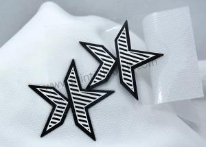 Quality Swimsuit Embossed Heat Transfer Clothing Labels Personalized wholesale
