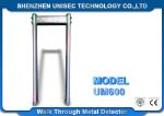 Multi Zone Walk Through Metal Detector 255 Sensitivity UM600 Visible / Audible