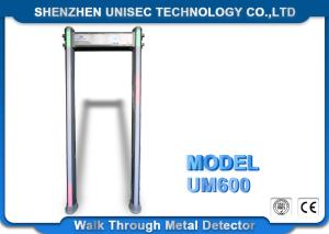 Quality Fireproof Material Archway Metal Detector Visual Alarms UM600 UNIQSCAN 20 Watt wholesale