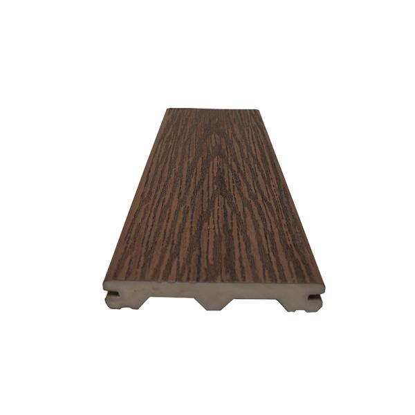 Modern Weatherproof Arch PVC Solid Decking for Outdoor Spaces Above 18mm