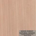 Natural Hickory Wood Veneer Double Color Popular Cabinet Wood Veneer FSC