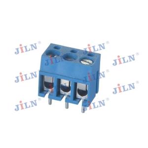 Quality Blue Color 5.0 mm Pitch Screw Terminal Blocks Female DIP Type JL300 wholesale