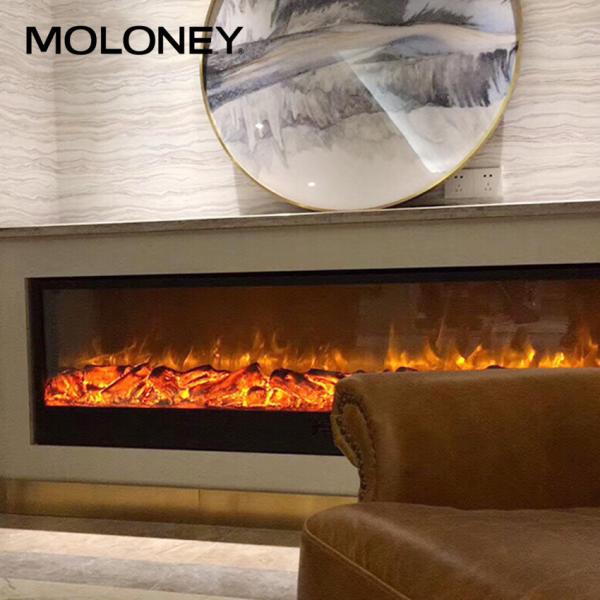 60inch 1500mm Wall Insert Fireplace Hot Air Blower Living Room Linear Fireplace