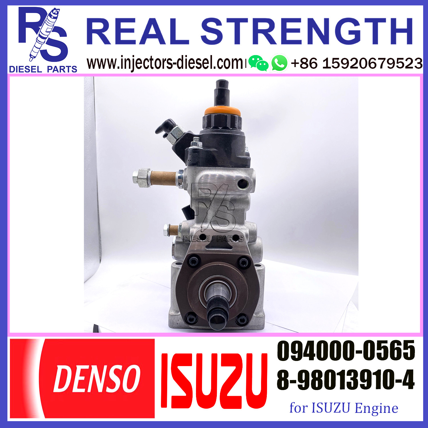 DENSO Diesel 6UZ1 Engine Fuel HP0 pump 094000-0565 094000-0560 094000-0382 For ISUZU 8-98013910-4 8-98013910-0