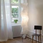 Japanese Designer paper Chandelier Simple Art Living Room Bedroom Akari