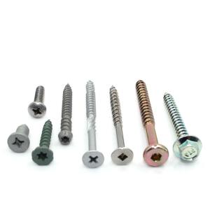 Quality Metric Black Zinc Finish Steel Self-Tapping Cross Pan Head Torx Hexagon Socket Screws wholesale