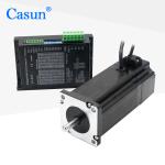 Nema 24 Brake Stepper Motor 4.1N.M 1.5kg 24mm Length Shaft
