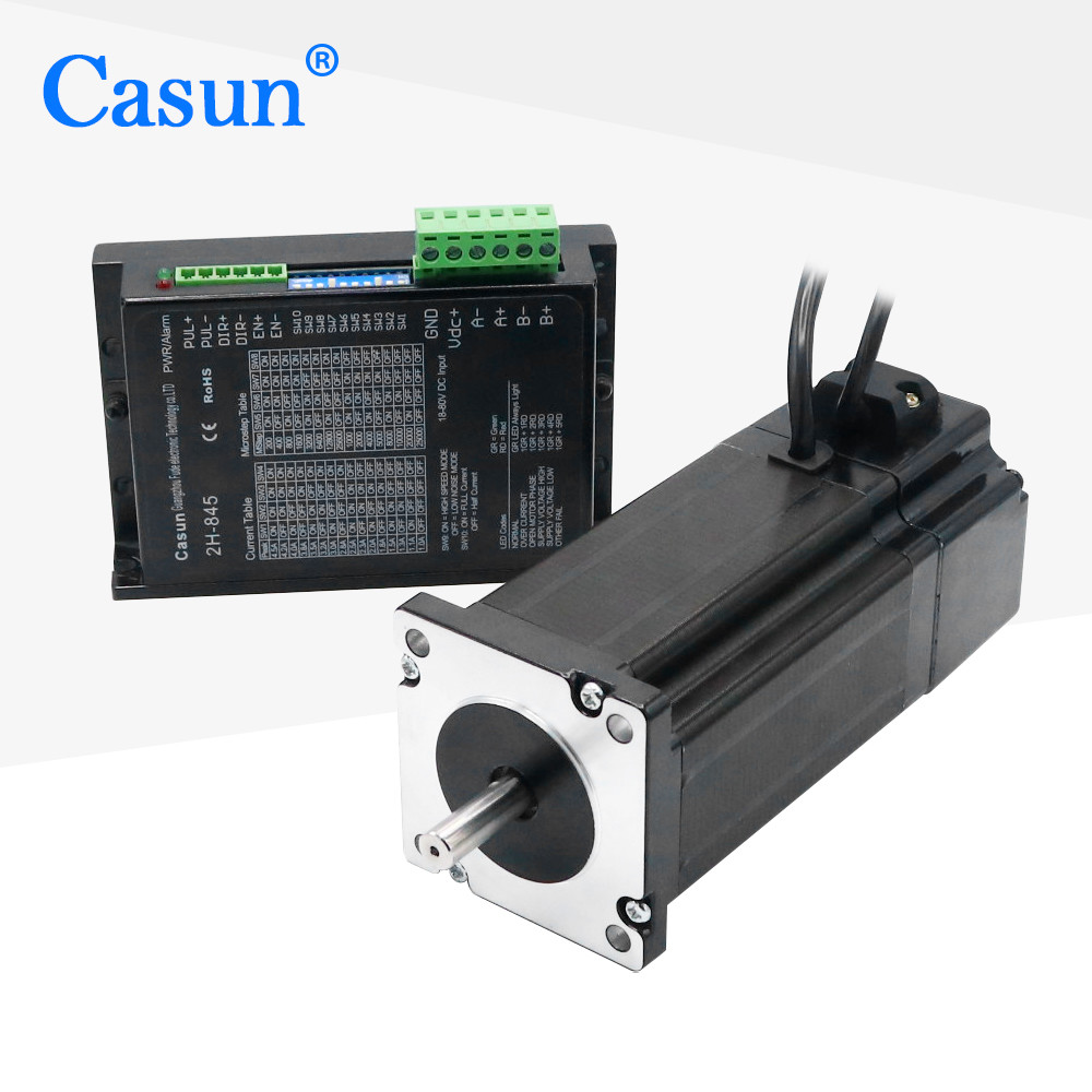 Nema 24 Closed Loop Stepper Motor 4.1N.m 60*60*100mm With Permanent Magnet Brake