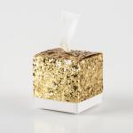 Gold Silver Glitter Gift Box Wholesale Glitter Surprise Box with Ribbon