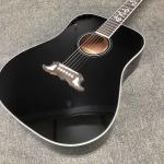 Custom 2023 dove elvis presley black acoustic guitar GB dove electric acoustic