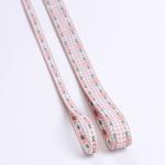 7mm-38mm Blue Embroidered Ribbon ISO9001 Embroidered Floral Ribbon