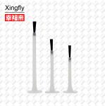 Black / White Nail Polish Remover Brush Nylon Fiber For Personal Care