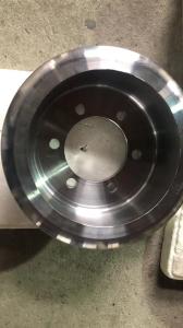 Quality 30 Inches Train Cart Wheels , 762mm 51HRC Carbon Steel Wheel Forging Progress wholesale
