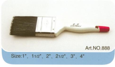 Best quality factory made different size wooden handle pure bristle paint brush