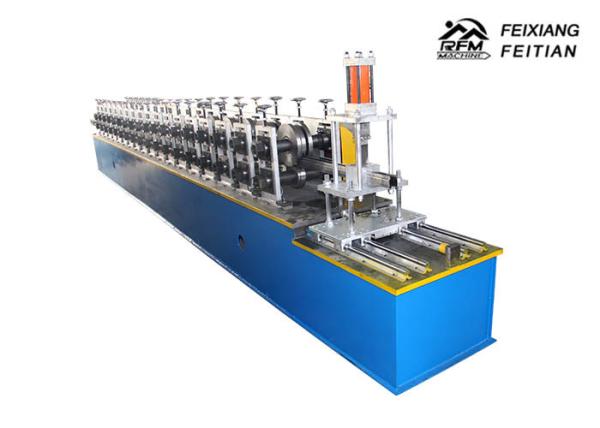 Rack Shelves Pillar Cable Tray Roll Forming Machine PLC Control For Shopping
