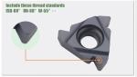 High Density Internal CNC Carbide Insert For Metal Lathe NPT Series