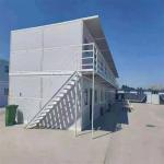 Foldable Container Prefab House Steel Luxury Container House for Office Building