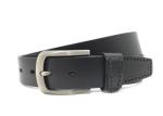 Men's Pin Buckle 140CM Casual Cowhide Leather Belt