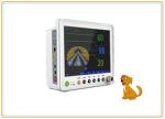 Easy Operate Vet Vital Signs Equipment , Anti Defibrillation Multipara Patient