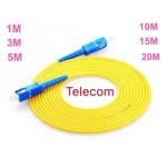High quality Single Mode 9/125 Duplex SC/UPC-SC/UPC Fiber Optic Patch Cord