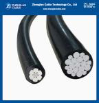 2*16mm2 Overhead AAC Conductor XLPE Insulation Aluminum Wire Twisted ABC Cable
