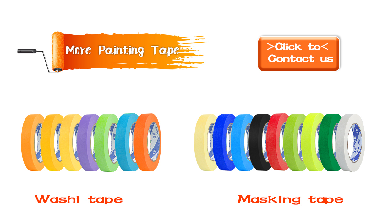 Washi Tape for Masking YOUJIANG Japan Cinta Car Painting Automotive Goldband Tape