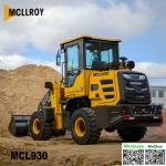 Industrial Front End 1.5 Ton Wheel Loader Compact ISO9001 Approved