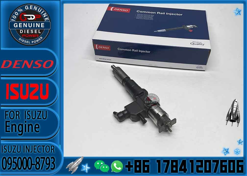High Quality Common Rail Fuel Injector 095000-8790 095000-8791 095000-8792 095000-8793 8-98140249-3 For ISUZU 6UZ1