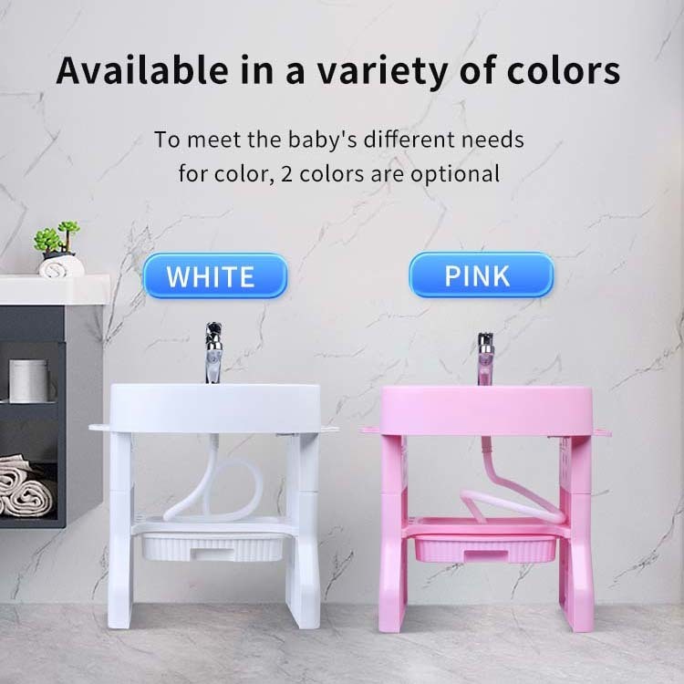 Hand Basin Baby Sink Bath With 3pcs AA Battery Suitable For 1-5 Years Old Children's simulate basin