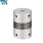 Flexible Bellows Shaft Coupling Assembly For Servo Motor 2 Inch M6