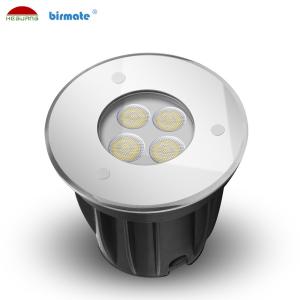 Quality 3W 6500K Round SS316L 6500K LED Ground Lights FCC AC240V wholesale