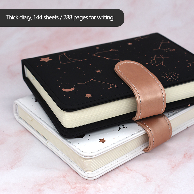 Promotion A6 Custom Printing Notebook with 144 Inner Pages and Professional Design