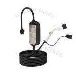 EV Portable Electric Car Charger Type 2 Charging Cable 16A 5M 3.68kw Electric
