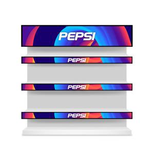 Quality 23.1 Inch Stretched Lcd Screen Bar Style Digital Signage For Shelf Edge wholesale